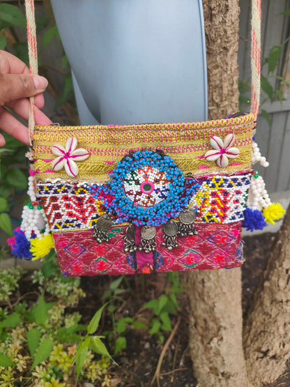 Afghan charm bag 