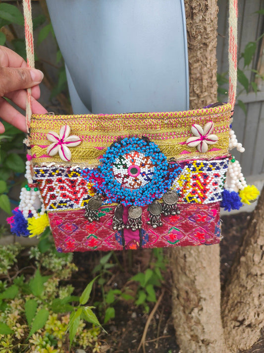 Afghan charm bag 