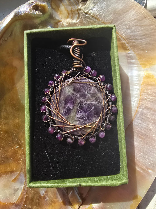 Amethyst necklace 