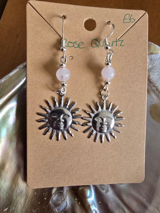 Rose quartz sun 