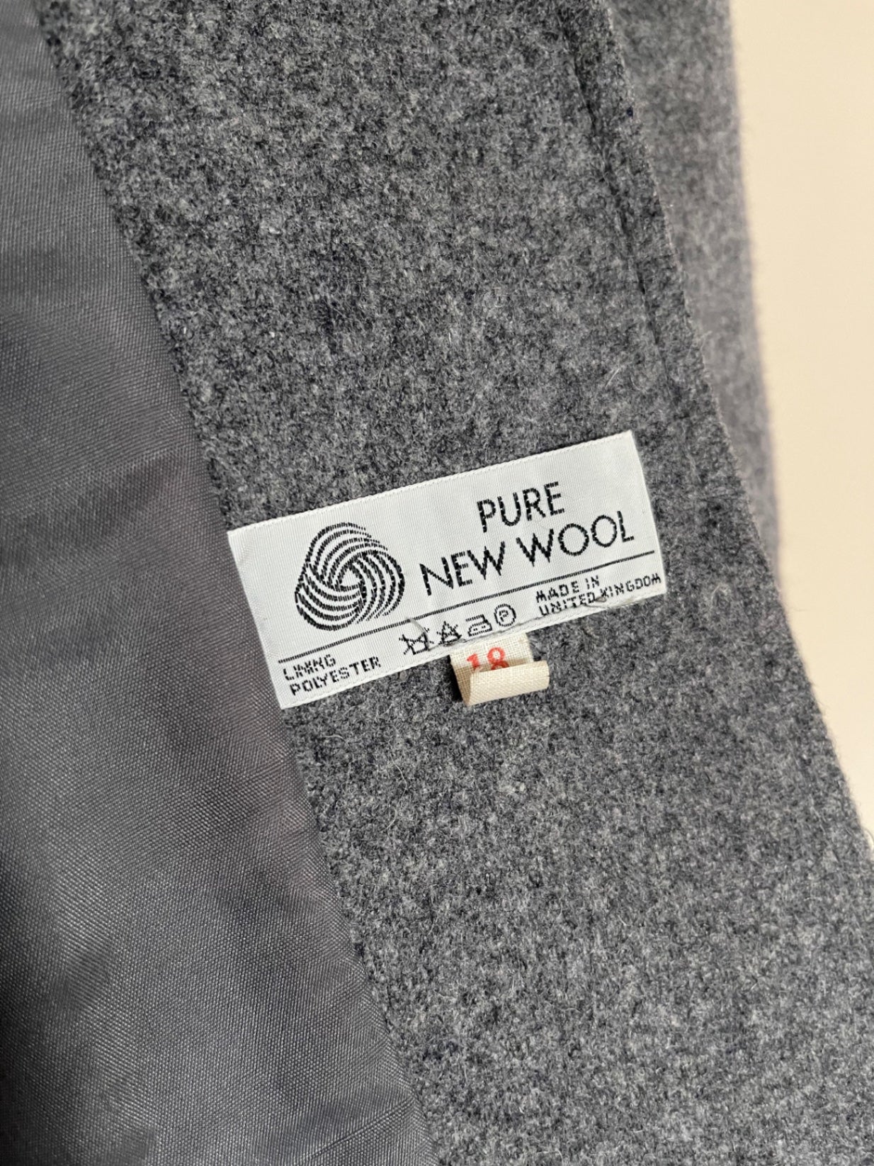Vintage Pure New Wool Blazer