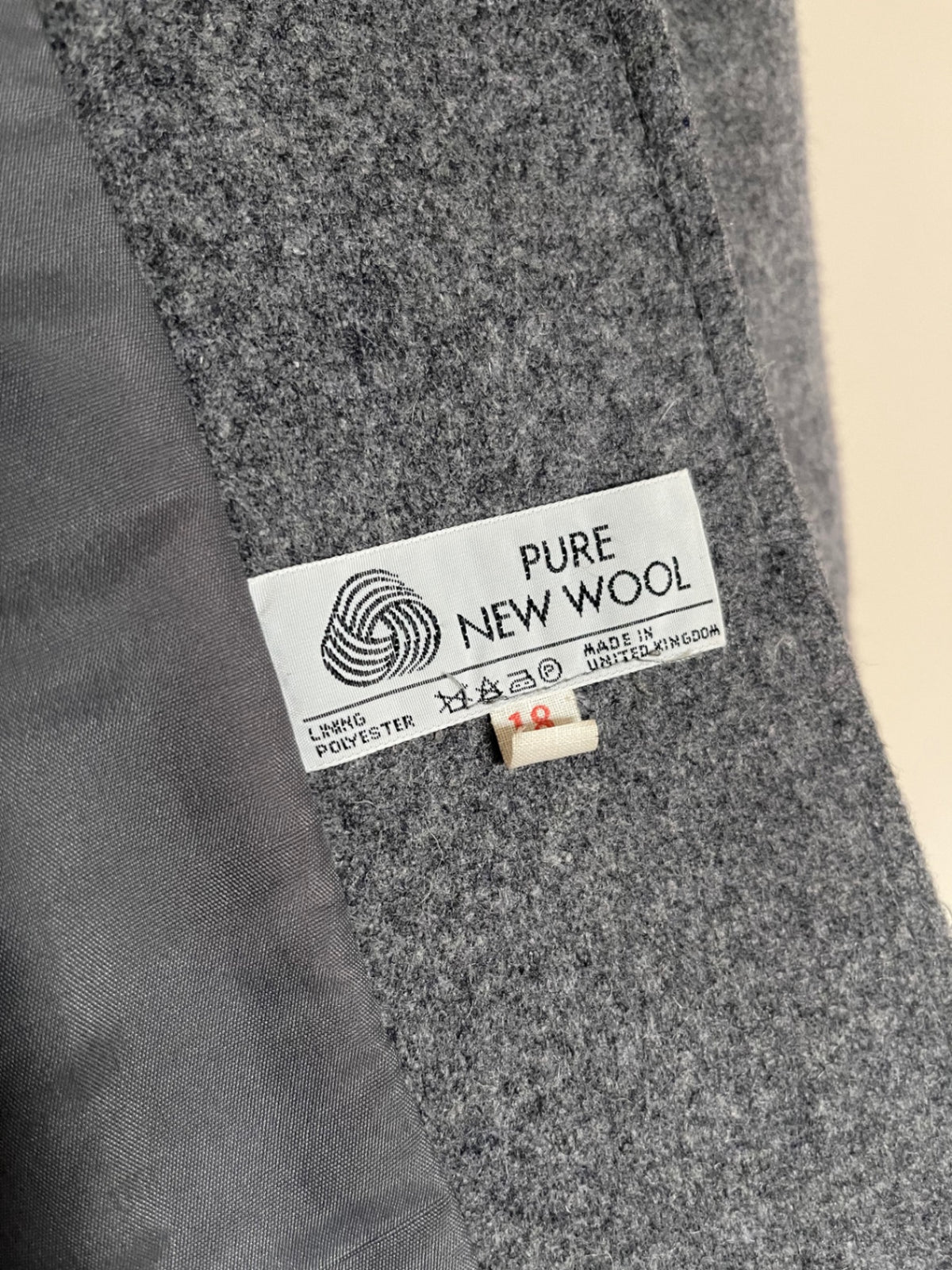 Vintage Pure New Wool Blazer
