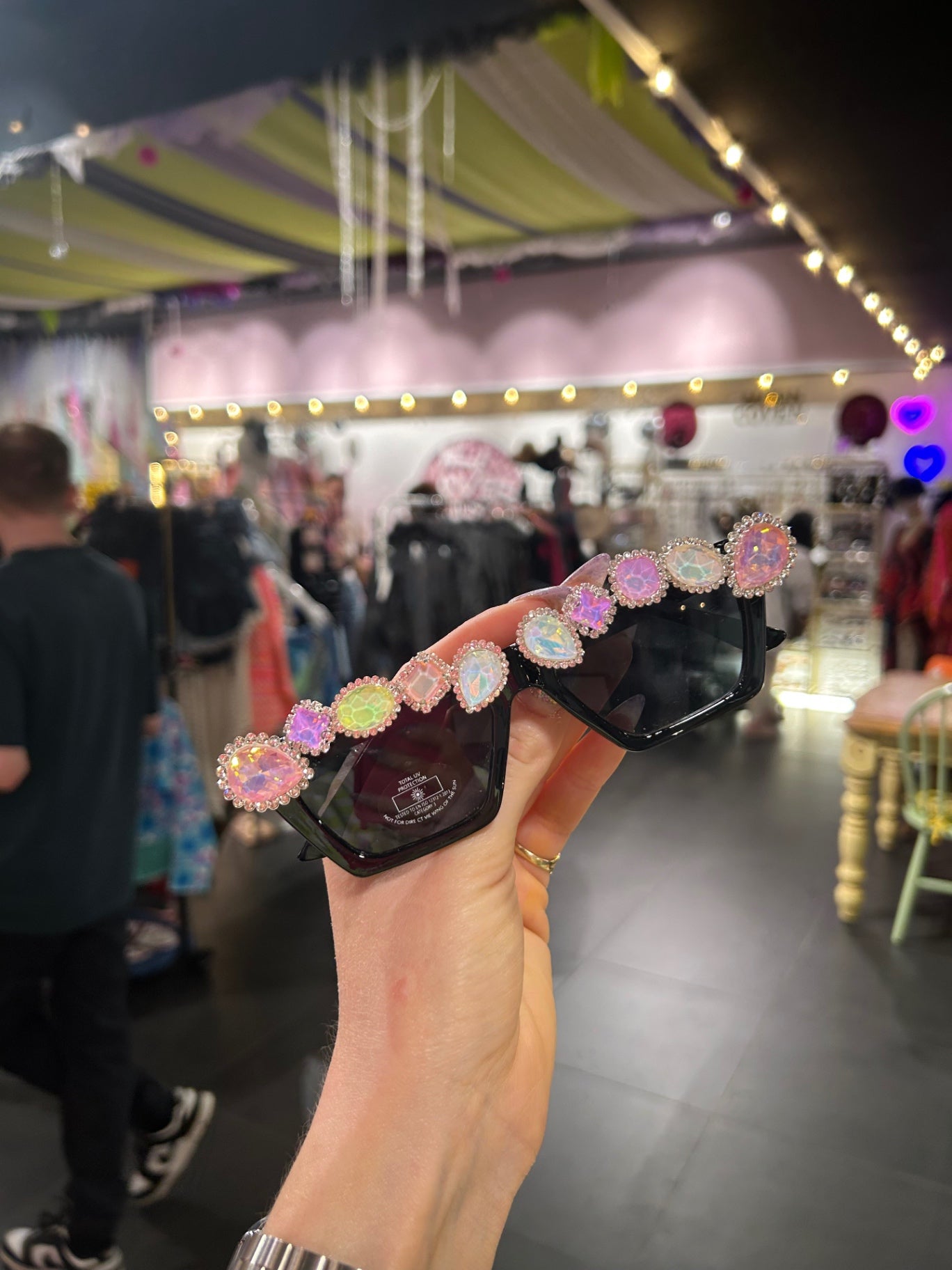 Iridescent Gem Glasses