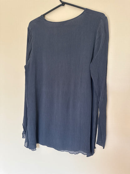 Preloved Silk Jigsaw Blouse