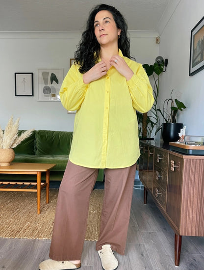 Yellow Italian Made Shirt