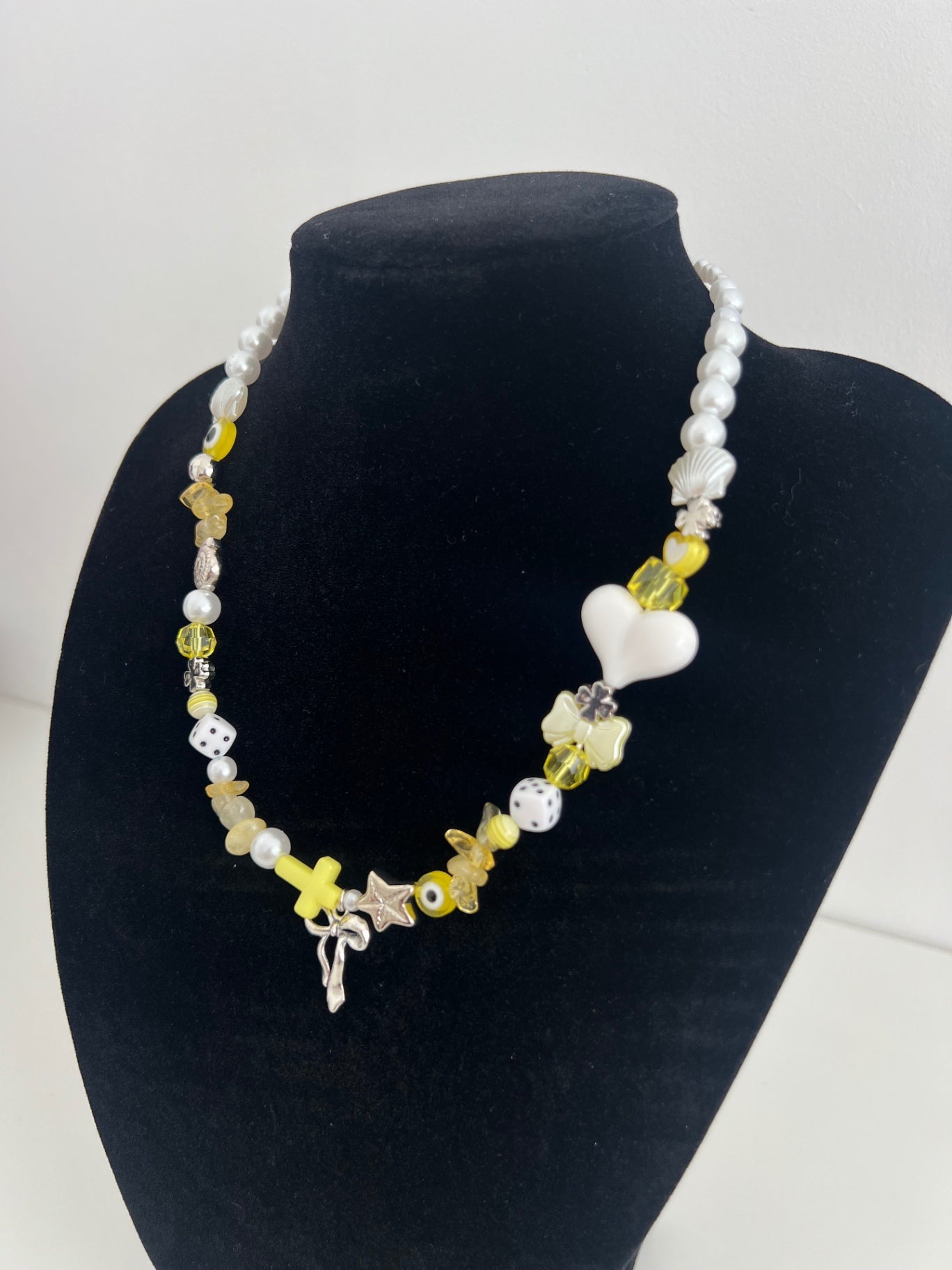ICON Necklace - yellow & silver