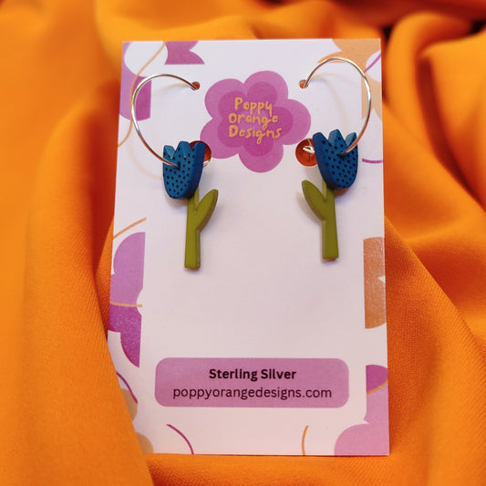 Blue Tulip Hoops SWH