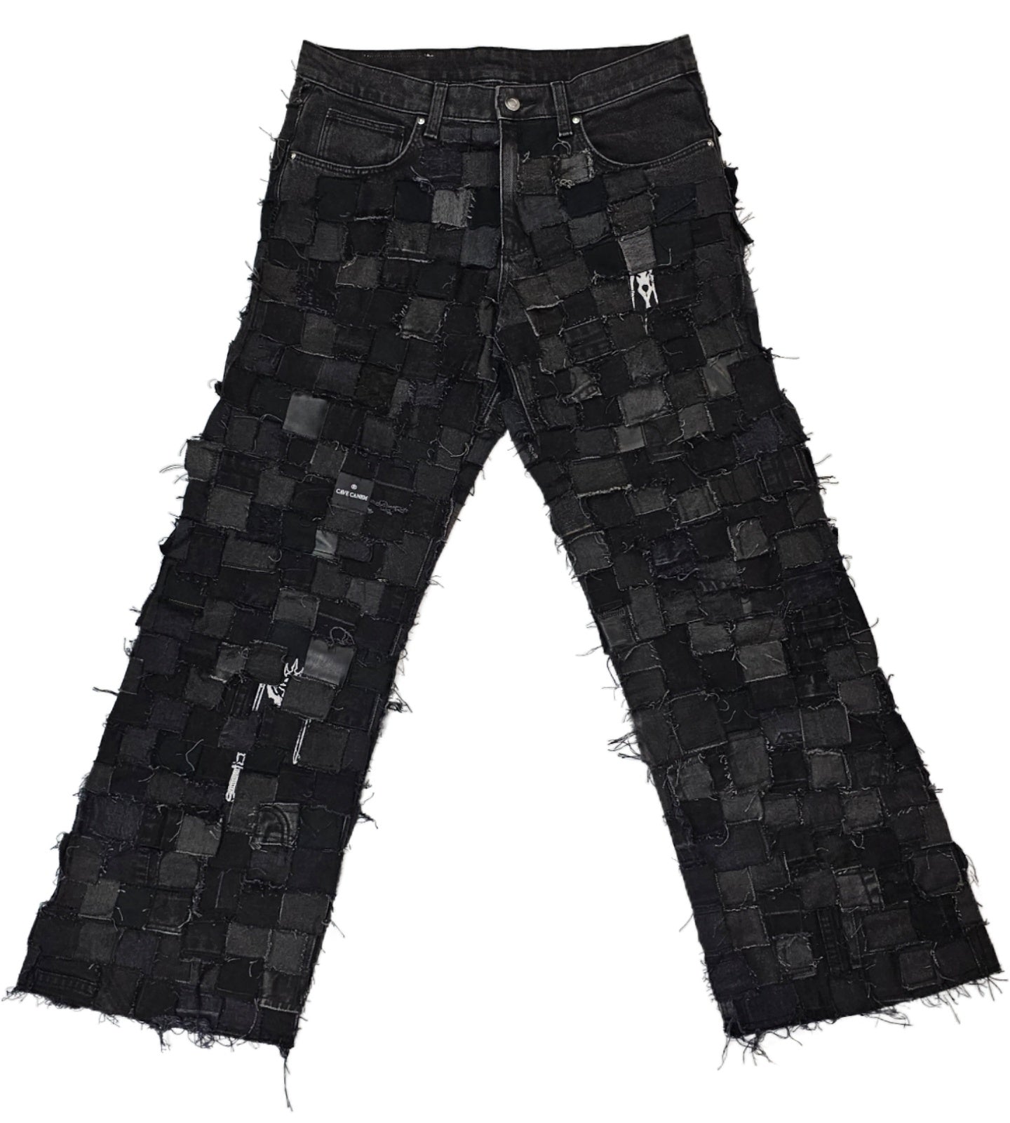 Square Patchwork Denim 