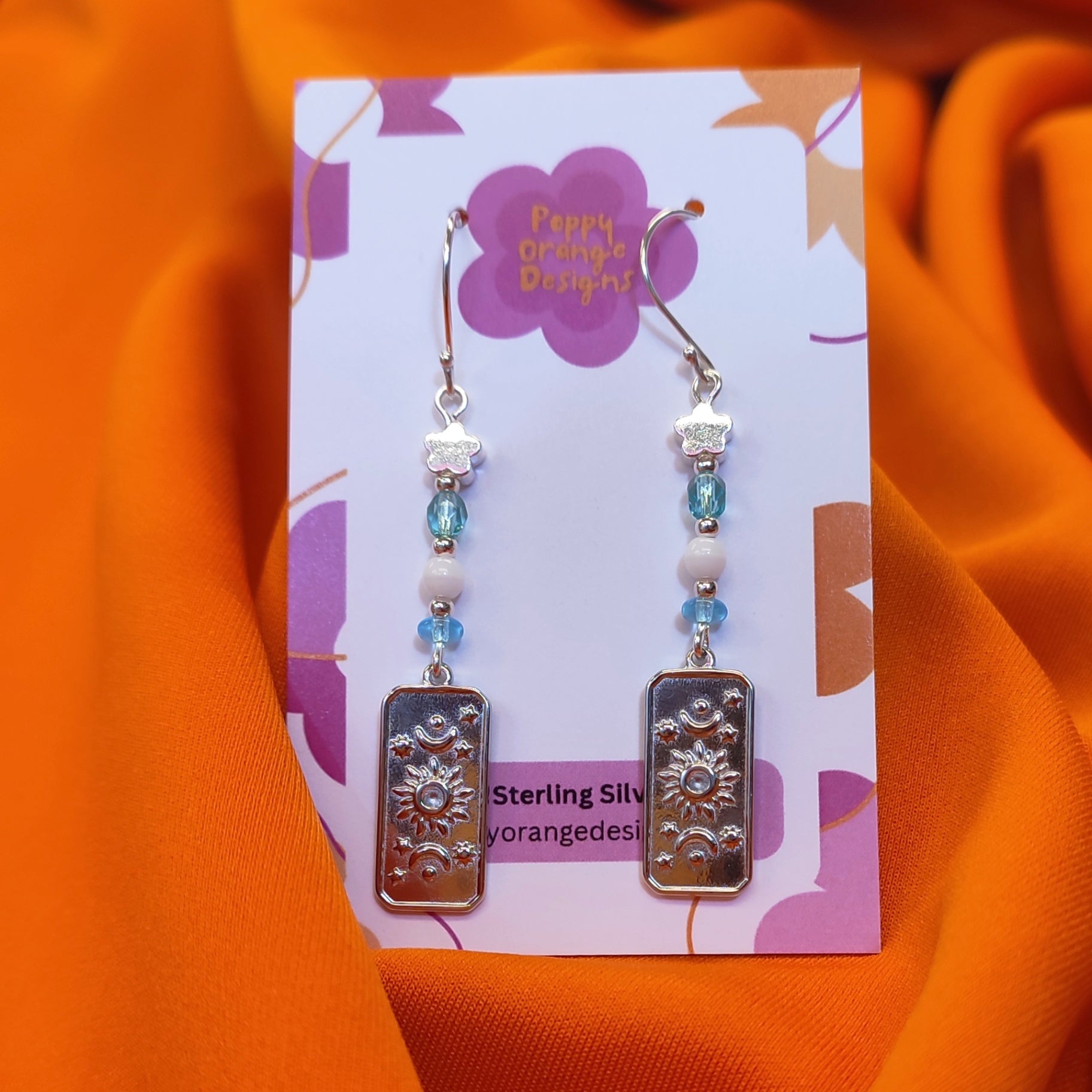 Moon Flower Charms