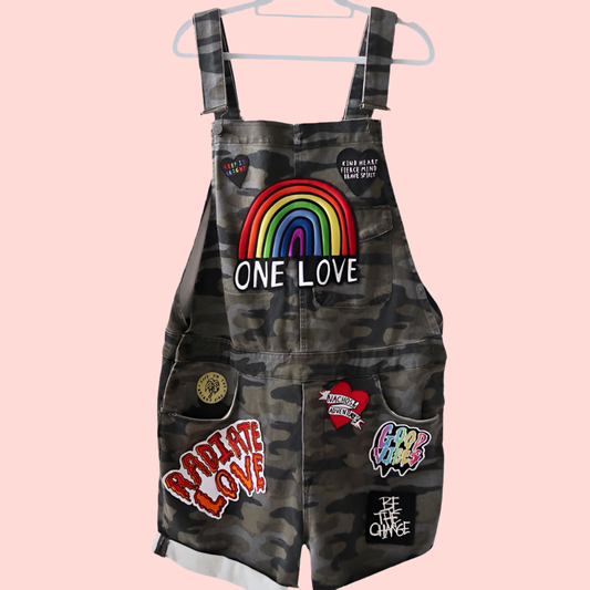 Camo Dungarees