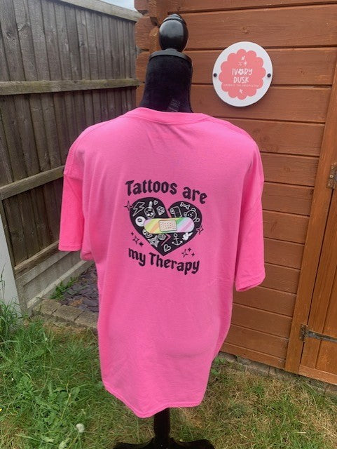 tattoo therapy tshirt size XL