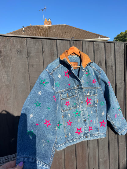 Take me to the music denim jacket 