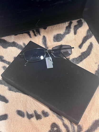 Buffy Metal Frame Sunnies Black