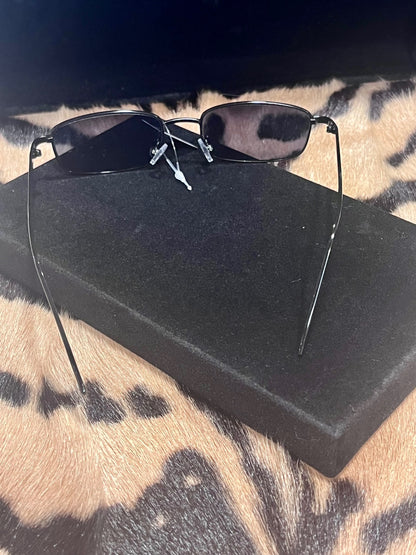 Buffy Metal Frame Sunnies Black