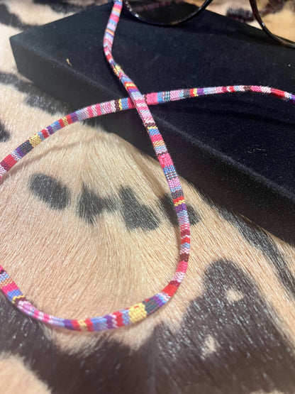 Aztec Sunnies Strap Chain Pink