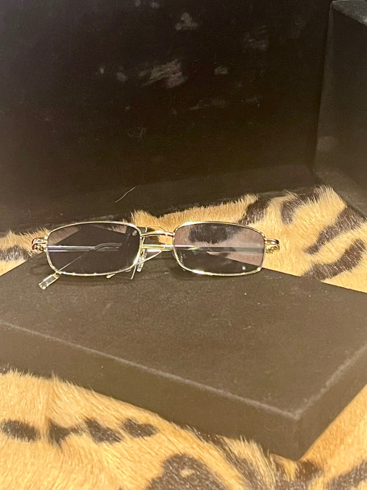 Buffy Metal Frame Sunnies Gold