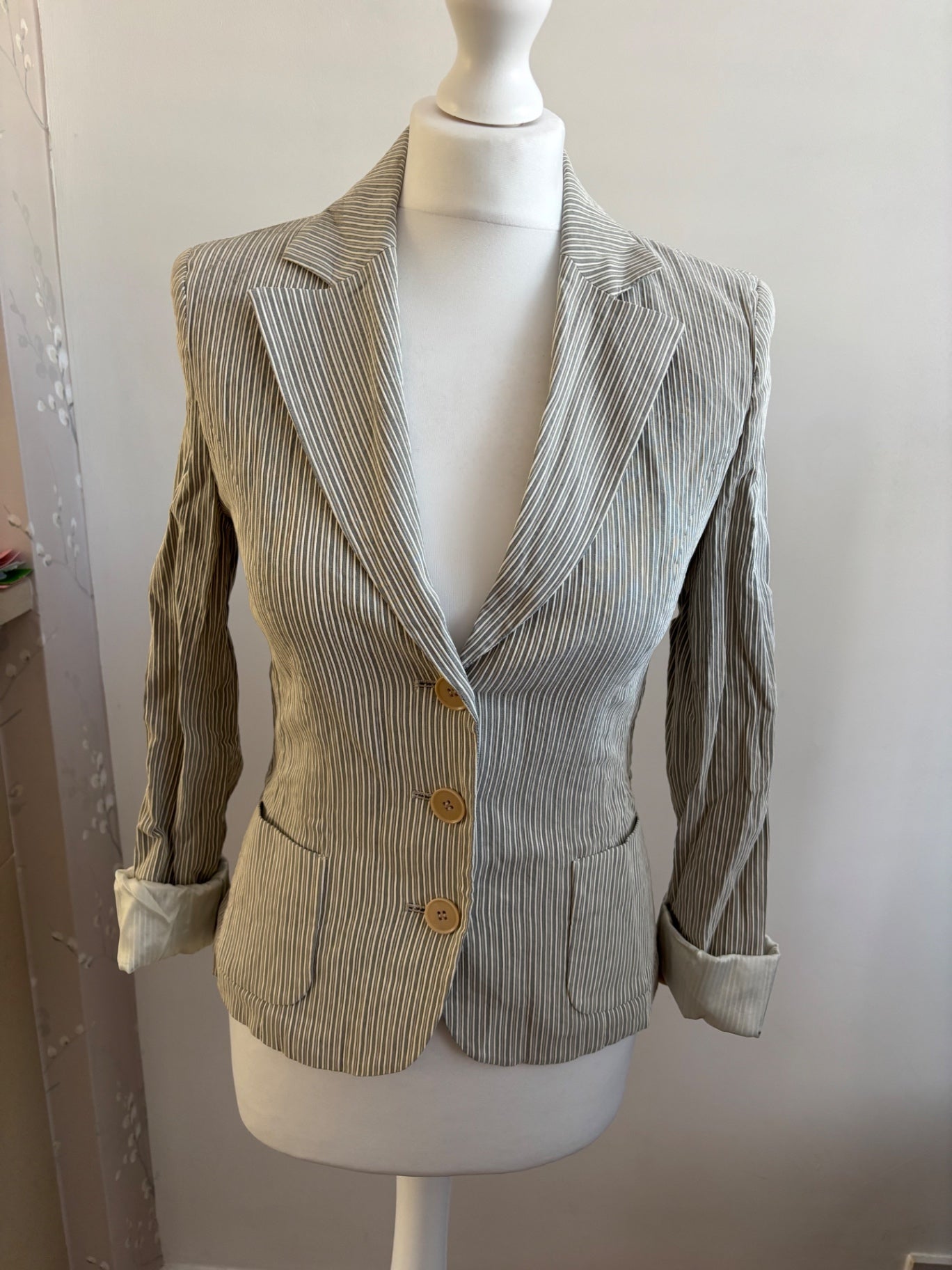 Striped blazer