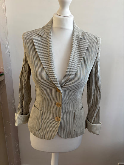 Striped blazer