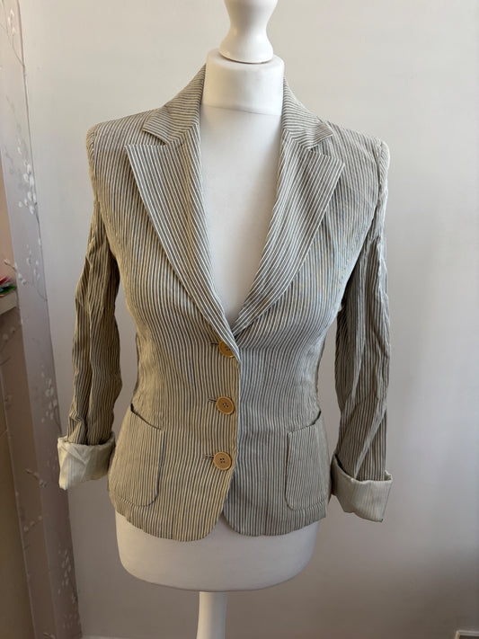 Striped blazer