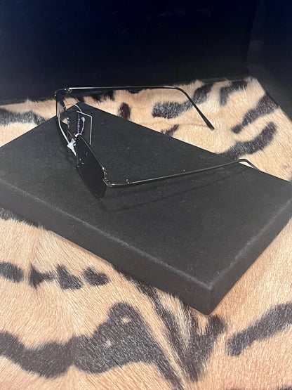 Buffy Metal Frame Sunnies Black