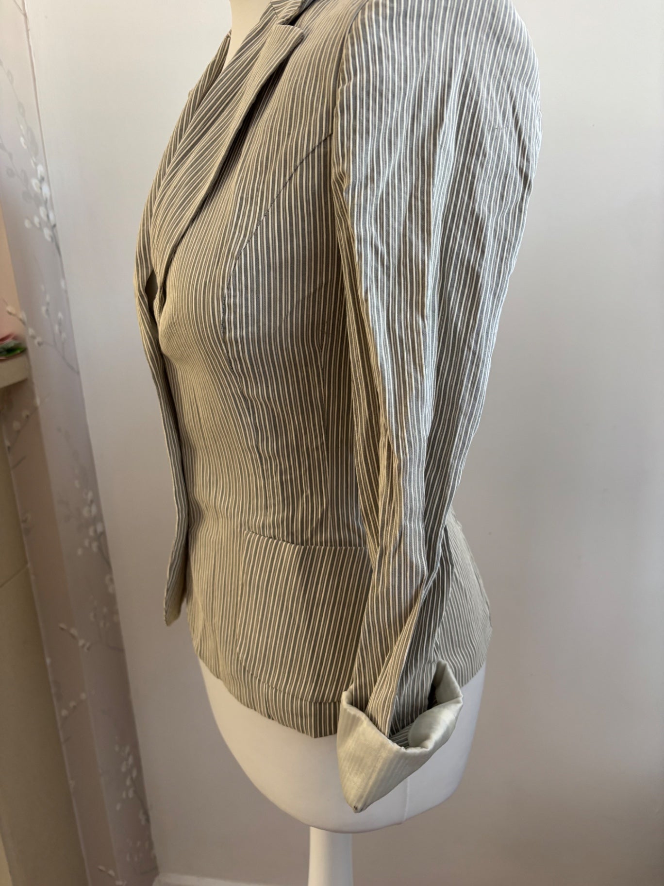 Striped blazer