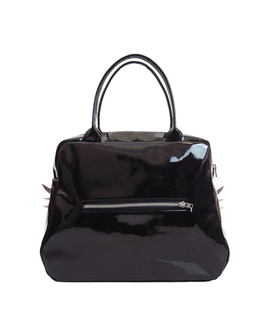 CC black spiked handbag