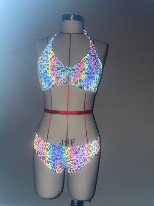 Graffiti Triangle Bikini Small