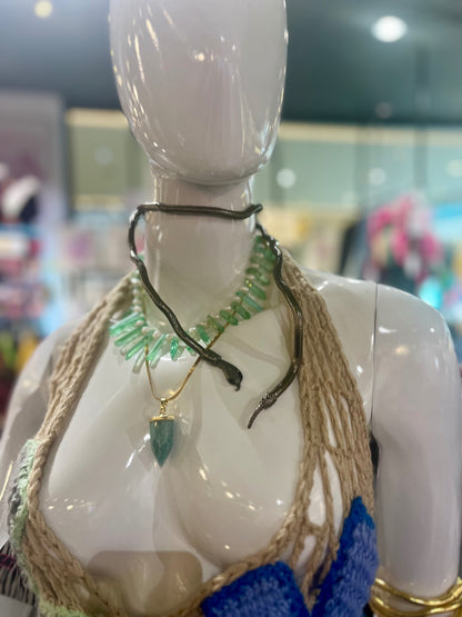 Bendable Black Snake Body Jewellery