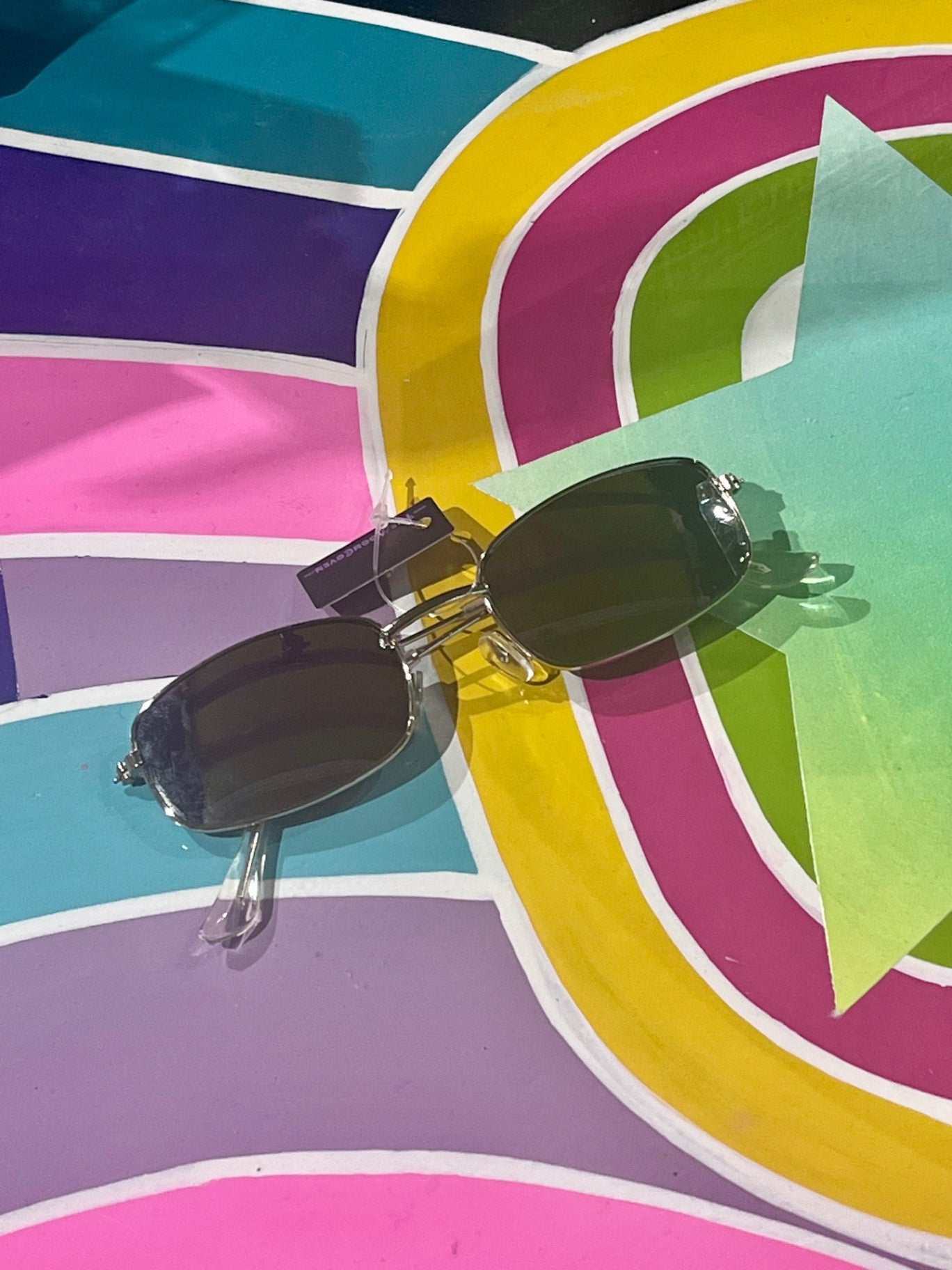 Rhi Rhi Sunglasses Silver Black