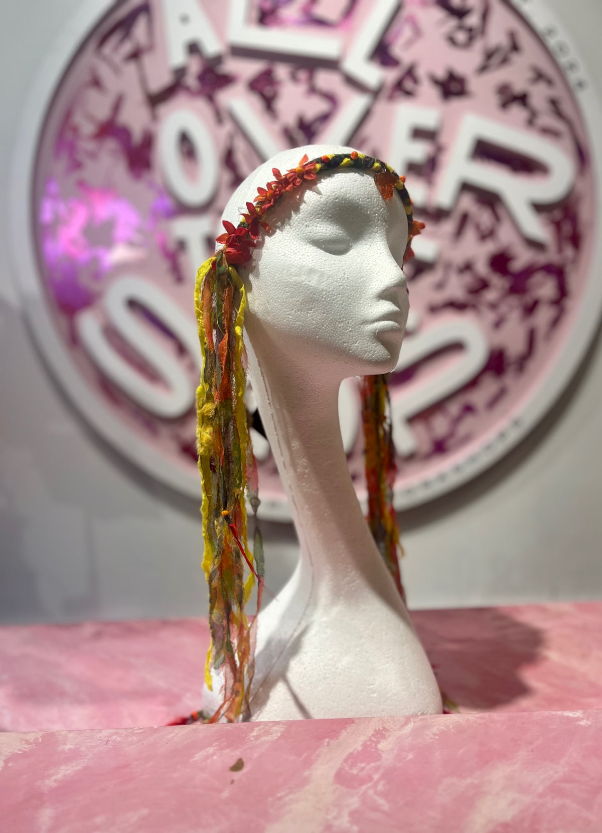 Earth Plaited Tassel Festival Headband