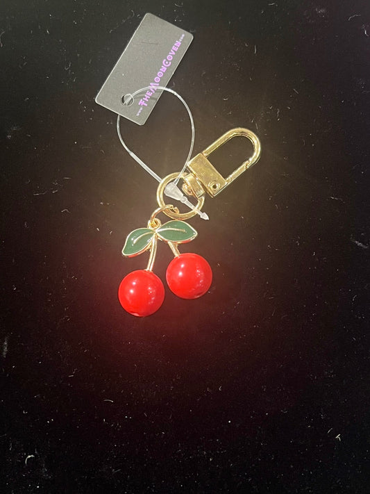 Cherry Bag Charm