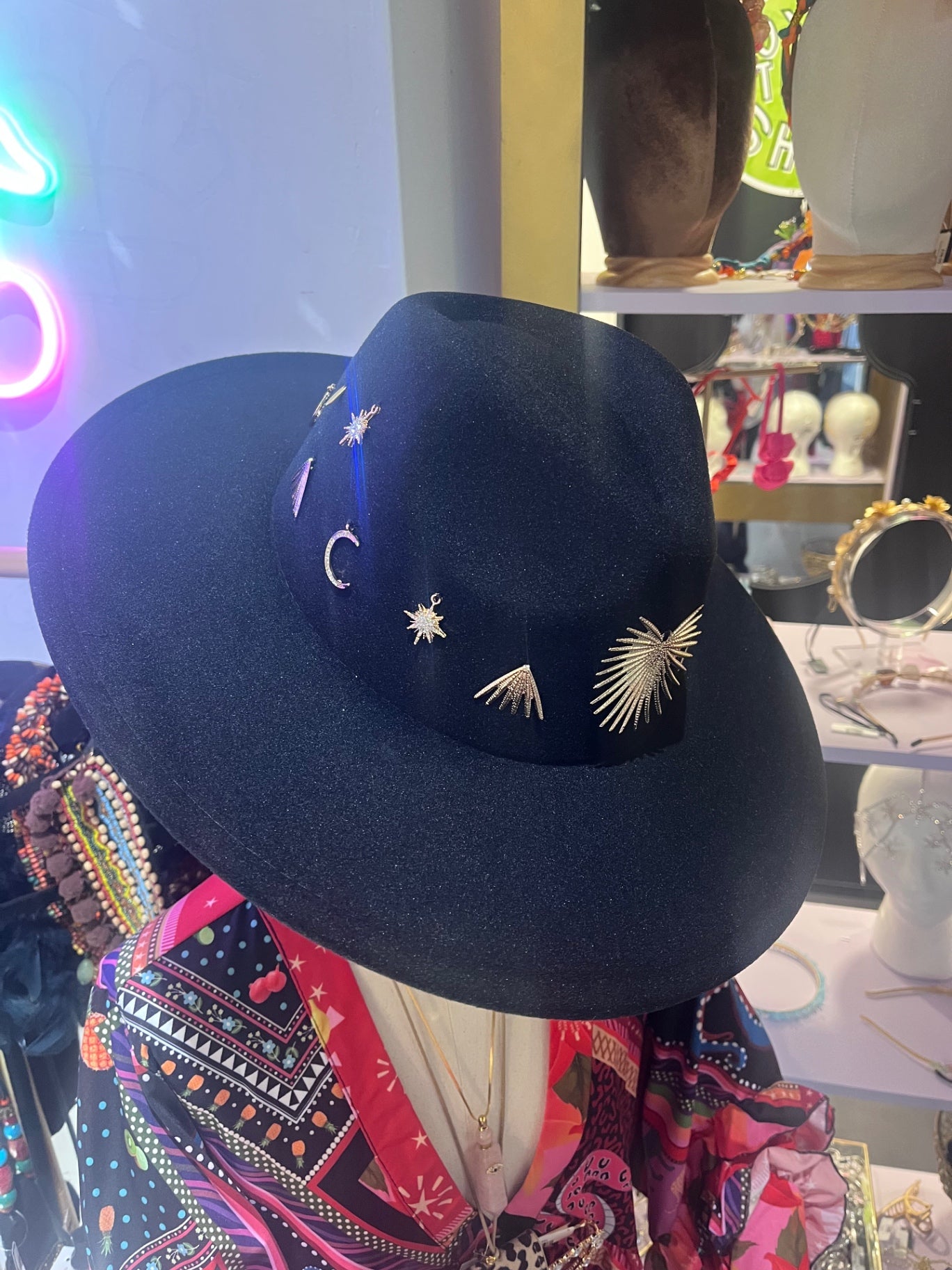 The Astral Authority Hat – Black & Gold Edition