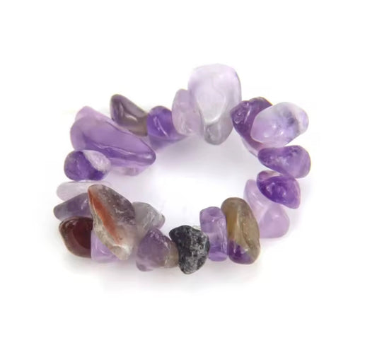 Amethyst Calm Ring