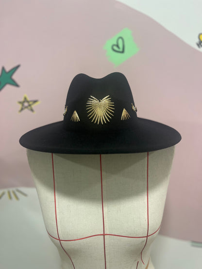 The Astral Authority Hat – Black & Gold Edition
