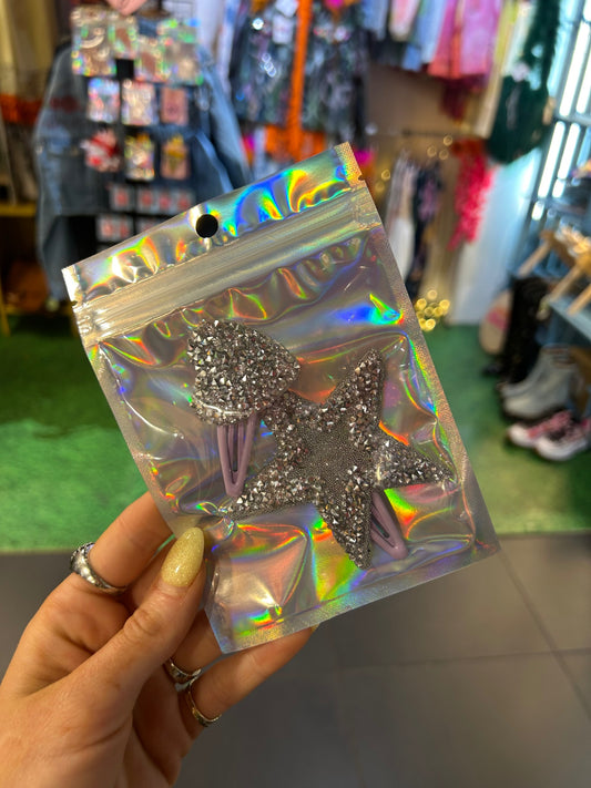 Star & Heart Clips
