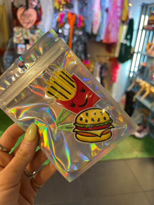 Burger & Chips Clips