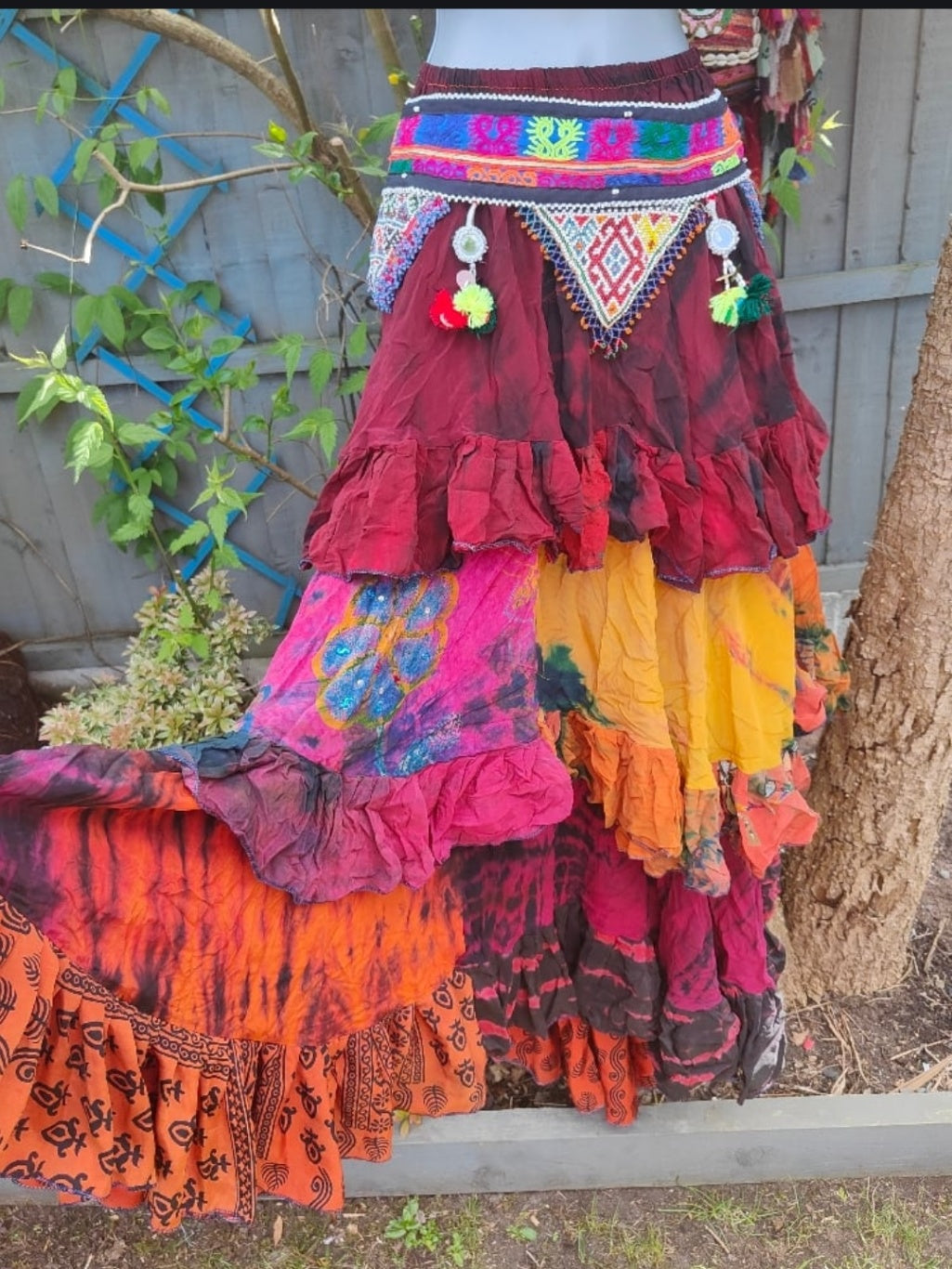 Wanderlust maxi skirt / bandeau dress