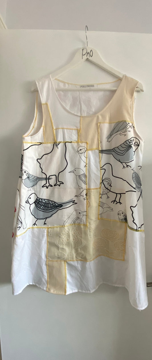 Bird print Shift Dress