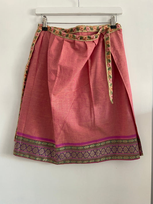 Pattern Summer Wrap Skirt