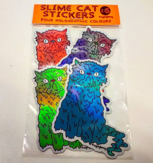 Slime Cat Sticker Pack 