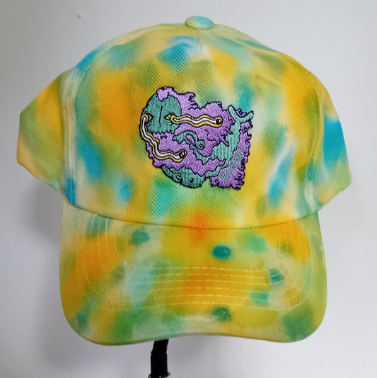 Yellow & Blue Speckled Merm Patch Cap