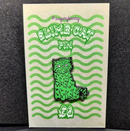 Slime Cat Enamel Pin