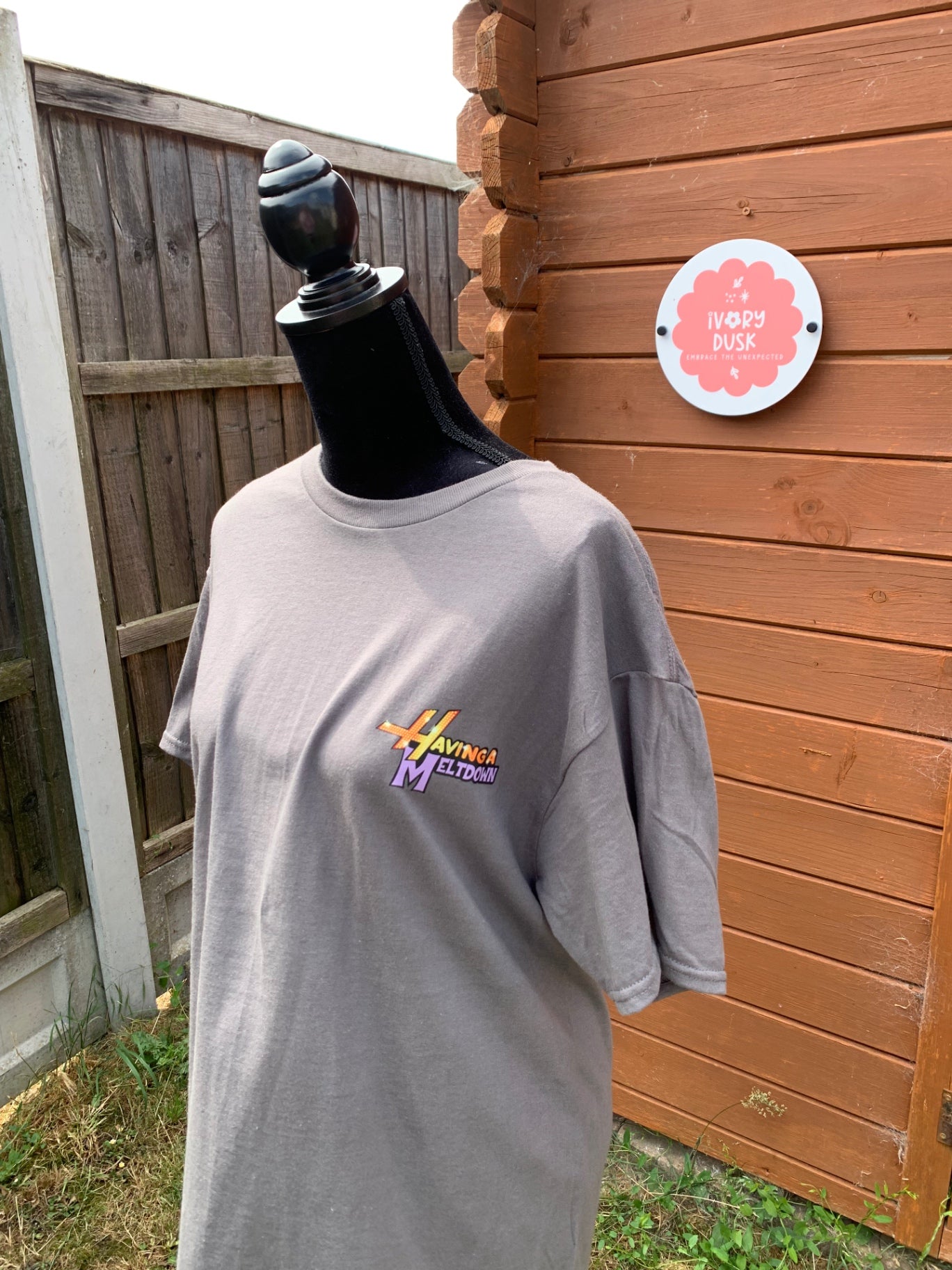 having a meltdown throwback tshirt 