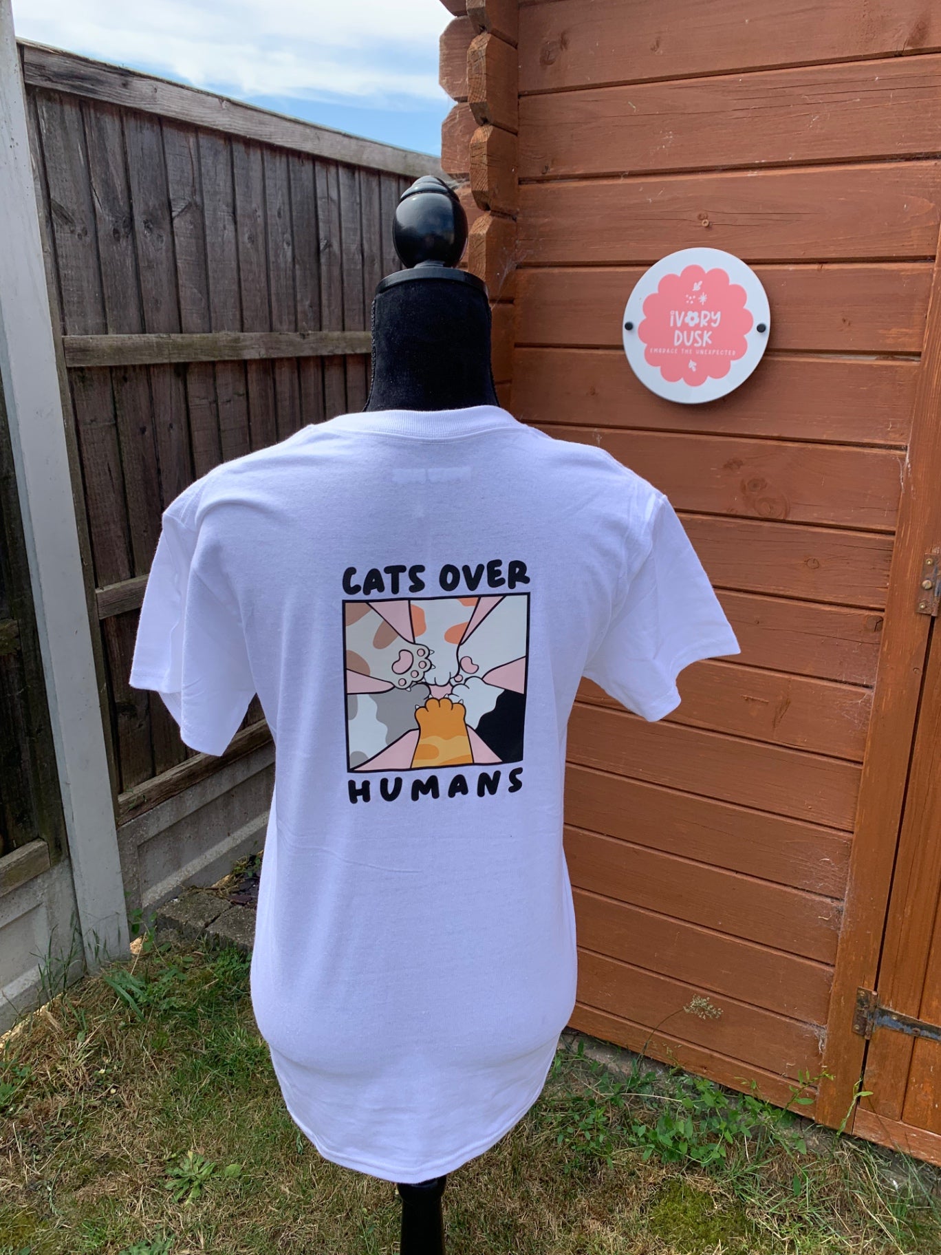 cats over humans tshirt