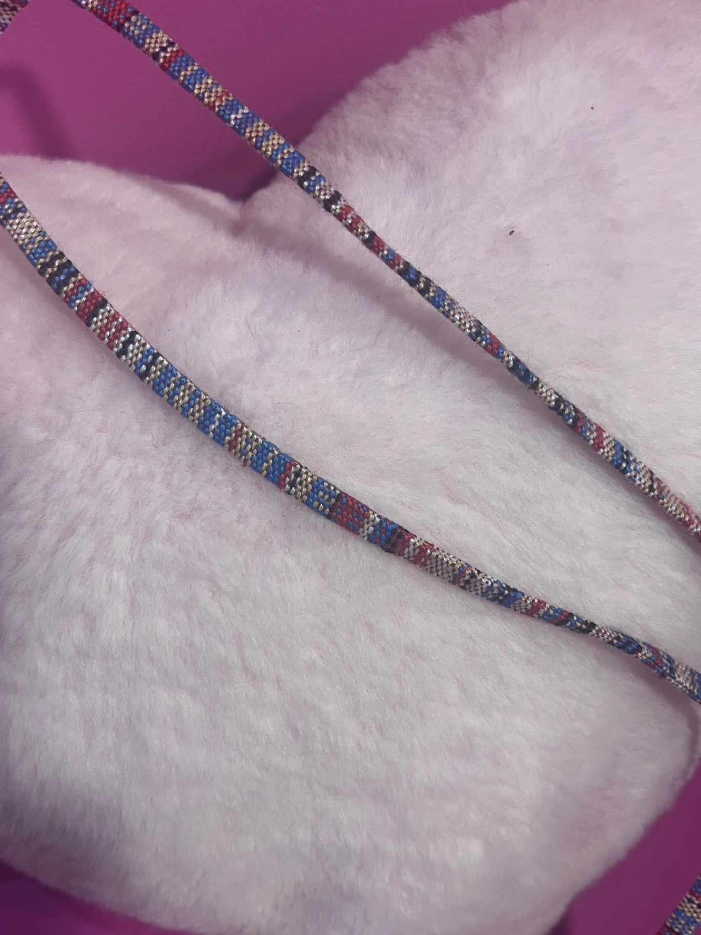 Aztec Sunnies Strap Chain Red/Blue