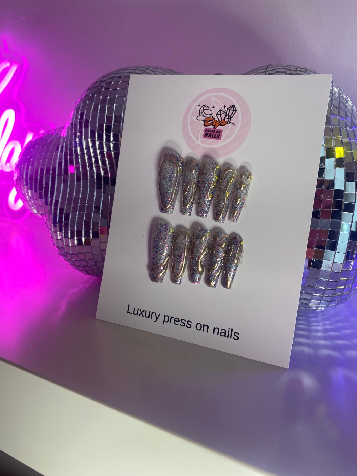 Sparkly Glitter & Gold