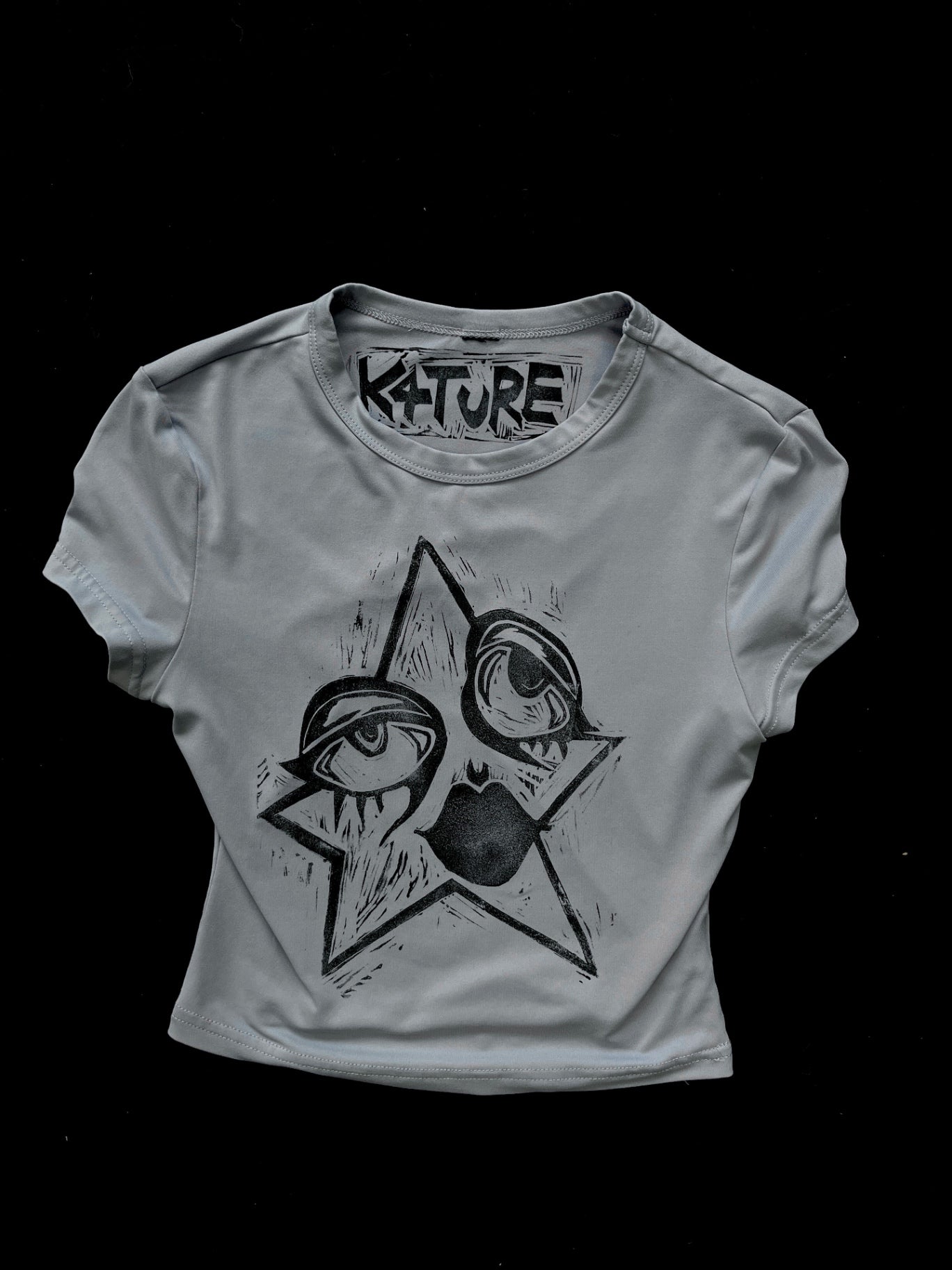 K4TURE star baby tee (Size small)