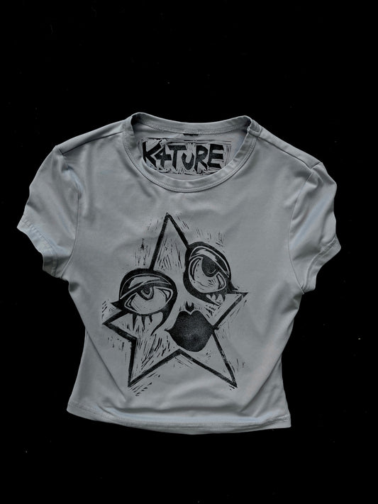 K4TURE star baby tee (Size small)