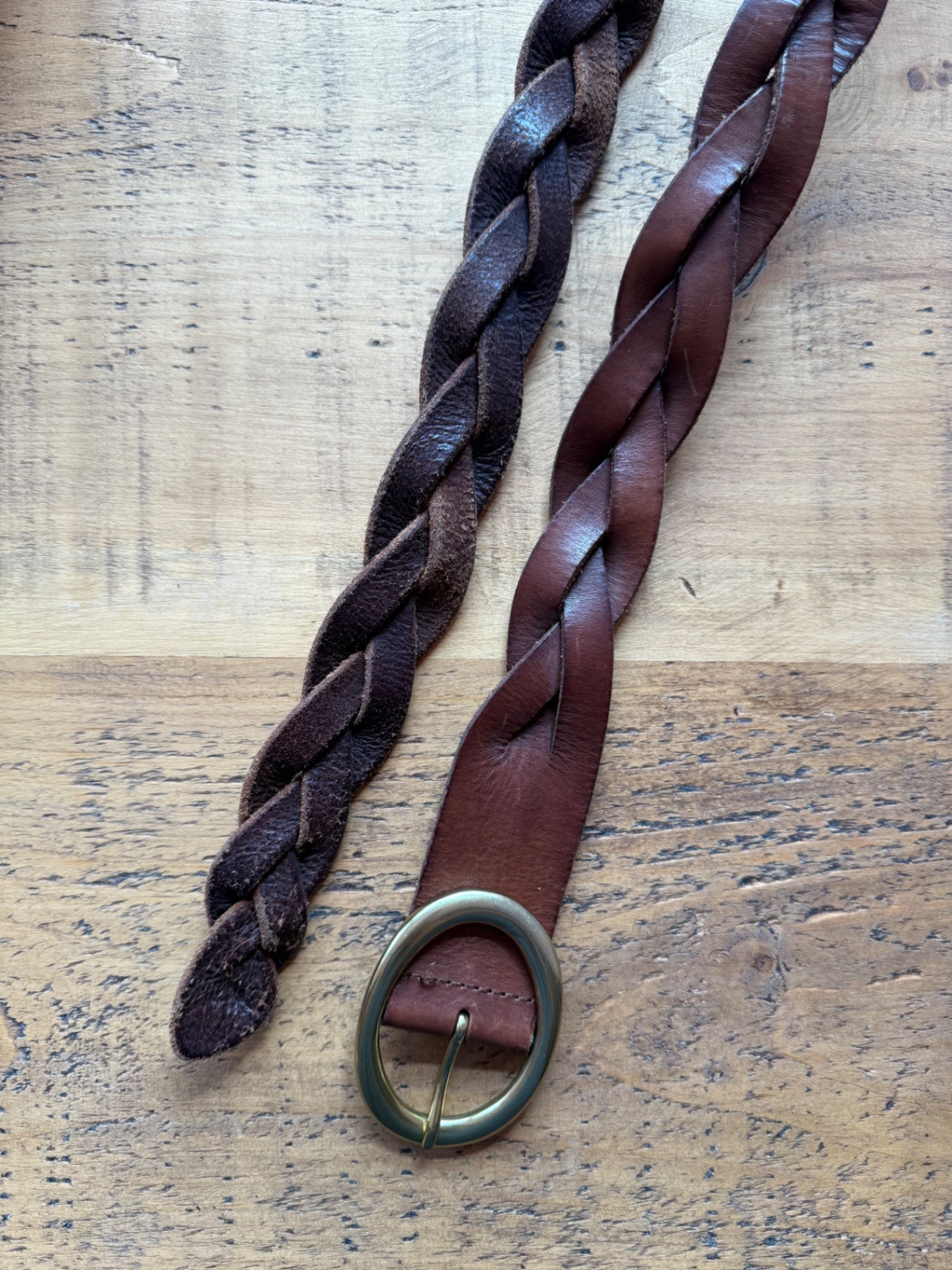 Brown Leather Belt
