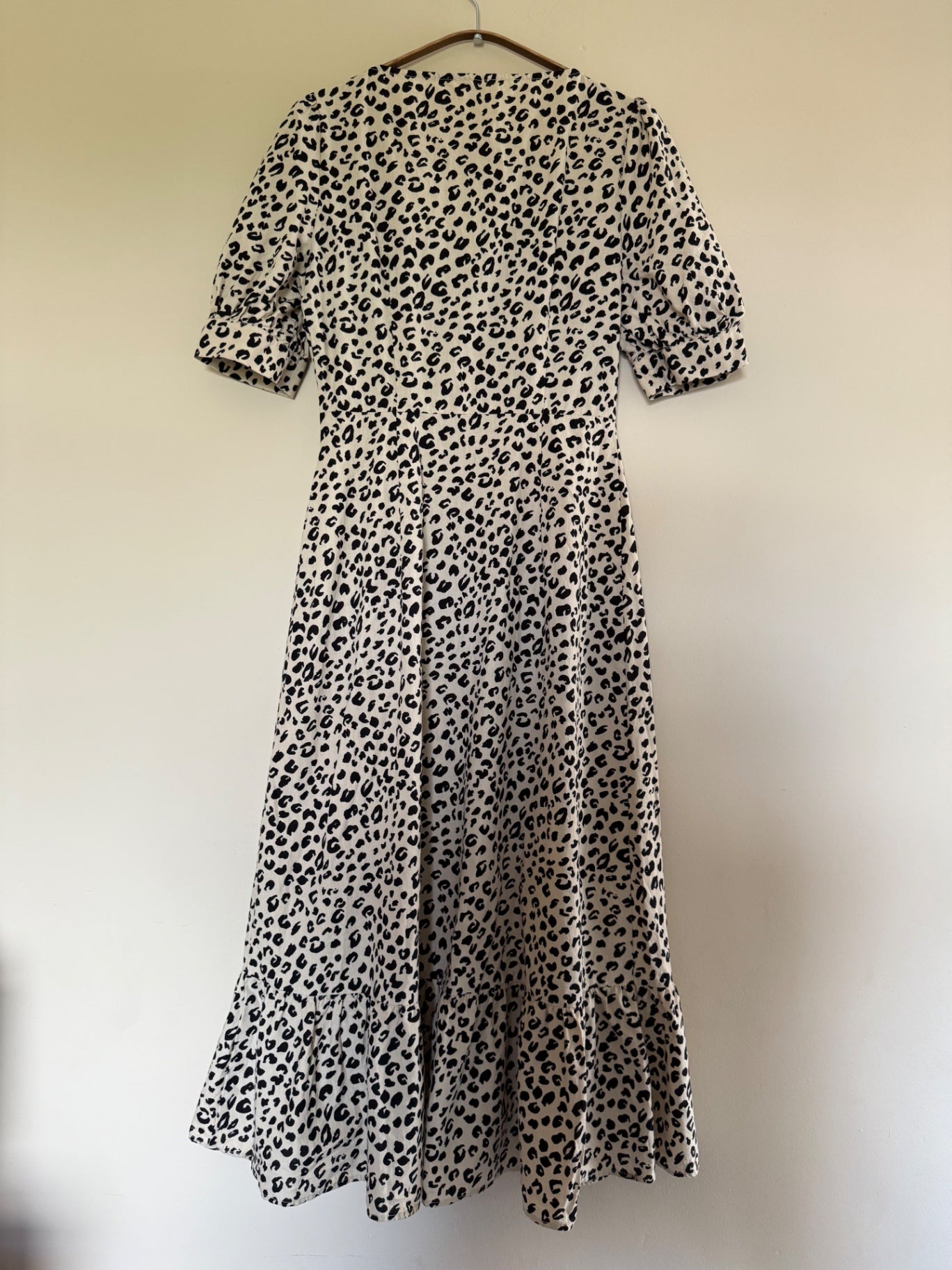 Preloved Cotton Leopard Dress 